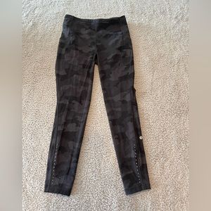 Lululemon Swift Speed High-Rise Tight *25" Heritage 365 Camo Deep Coal Multi SZ6